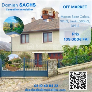 maison individuelle à la vente -   72120  SAINT CALAIS, surface 99 m2 vente maison individuelle - UBI476254895